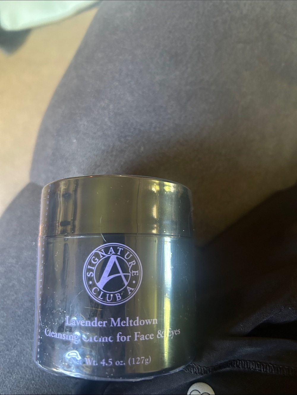 Signature Club A Lavender Meltdown Cleansing Crème - Black